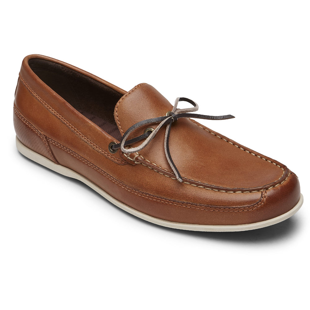 Rockport Loafers Herre Brune - Malcom Tie - JHAI42839